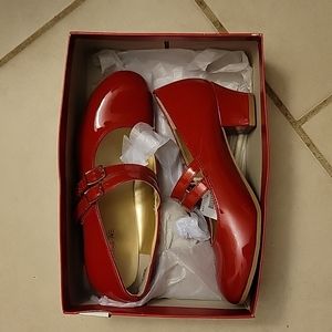 Girls' Red Dress Shoes